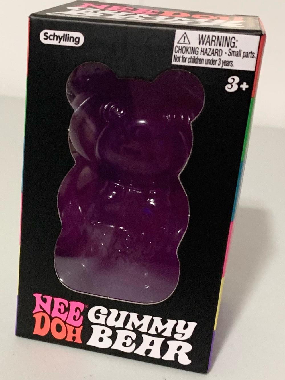 Needoh Gummy Bear Purple NEW SEALED NEE DOH - Picture 1 of 3